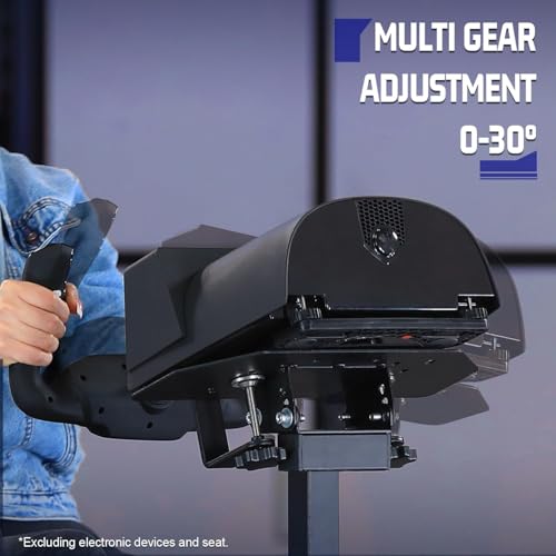 Marada Sim Racing Wheel Stand Adjustable Upgrade Fits for Logitech G29 G920 G923 Thrustmaster T150 T80,Wheels and Pedals Not Included - Thumbnail 6