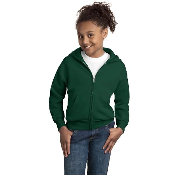 Hanes Kids ComfortBlend EcoSmart Sweatshirt met volledige rits
