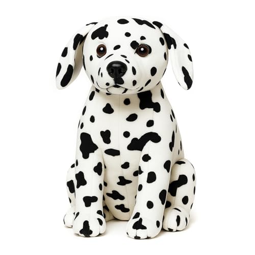 WEIGEDU 12 Inch Dalmatian Stuffed Puppy