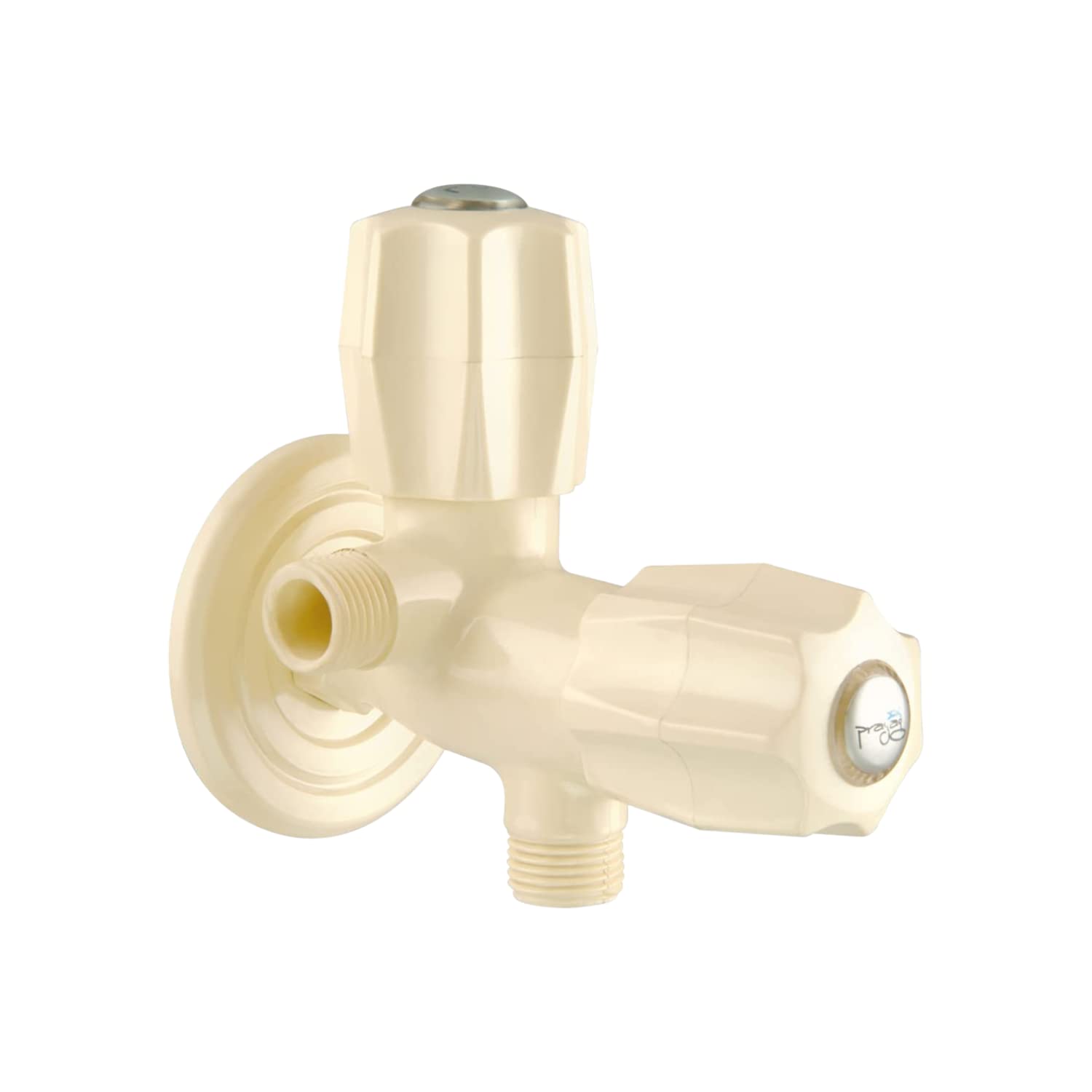 Prayag Grand 2 Way Angle Cock with Flange for Bathroom Taps, Geyser and Wash Basin Connection (Pack of 1) (B097K28R3L) Amazon Price History, Amazon Price Tracker