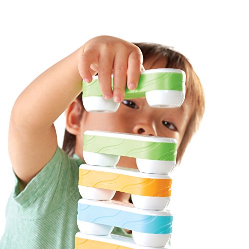 Guidecraft Grippies Links - 16 Piece Set, Stem Soft Grip Magnetic Building Toy For Toddlers #TOP4