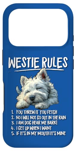 Mens Womens Cute Sleeping Napping Rules Westie Dog Mom Lover �X�}�z�P�[�X iPhone 17 Pro �p
