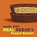REESE’S PUFFS Chocolatey Peanut Butter Cereal, Kid Breakfast Cereal, Family Size, 19.7 oz