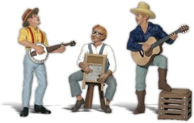 Woodland Scenics G Scale Scenic Accents Figures/People Pickin' and Grinnin'