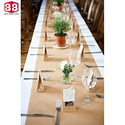 Image of Box Brother Brown Kraft Paper Roll For Packing ideal For Ecommerce Packaging Gift Wrapping With Craft Paper, Pack of 20 Inch X 15 Meter
