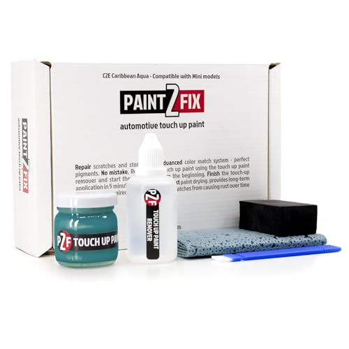 C2E Caribbean Aqua Touch Up Paint Kit for Mini 1.35 fl oz
