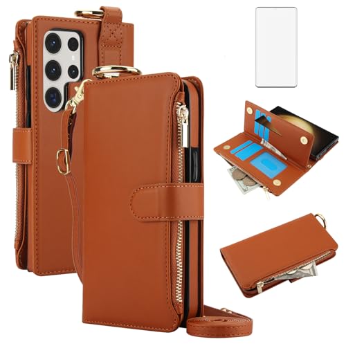 Coque Samsung S23 Ultra avec fermeture éclair et bandoulière pour vos sorties libres