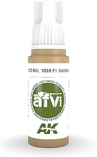 AK Acrylics 3Gen AFV AK11325 RAL 1039 F9 Sandbeige (17ml)