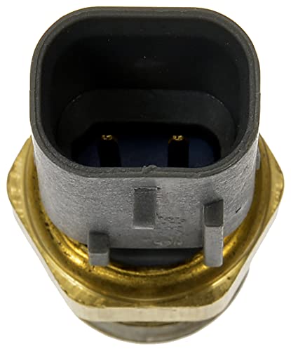Dorman 926-959 Patented Upgraded Aluminum Engine Oil Filter Housing with Oil Cooler & 926-427 Oil and Coolant Temperature Sensor Compatible with Select Models