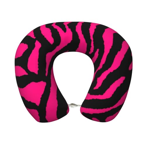 Almohada de poliéster para cuello tamaño único negra miniatura 1