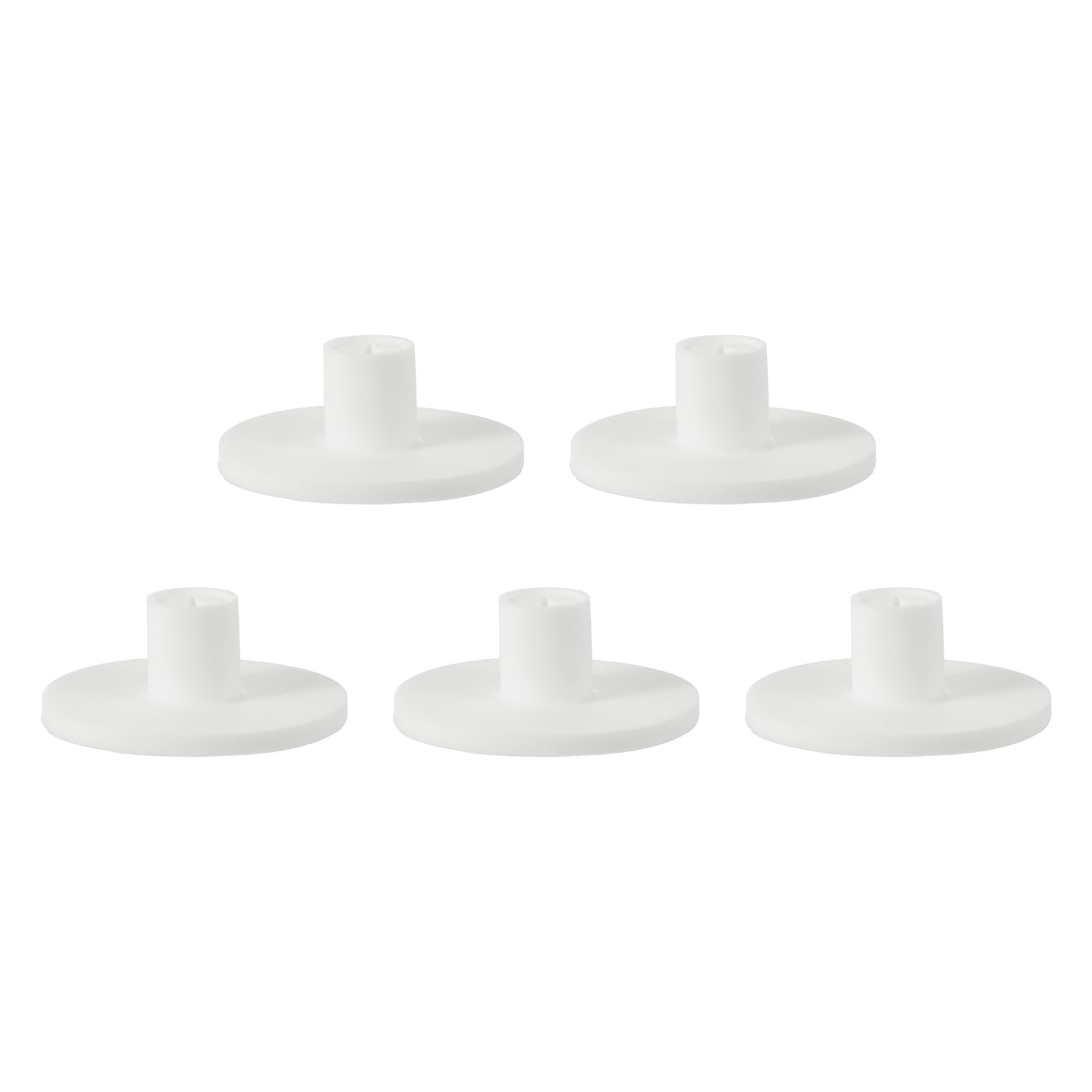 PATIKIL Rubber Golf Tee, 5 Pack 1 Inch Golf Practice Tees Training Driving Range Tee Stable Golf Ball Holder for Outdoor Indoor Hitting Mat Golf Mat, White