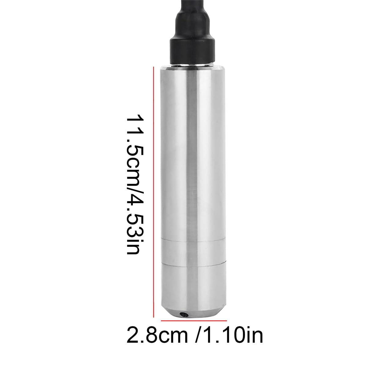 Capteur de niveau d'eau liquide submersible à insérer Transmetteur de plage de détection de profondeur Capteur de mesure de niveau de liquide étanche