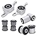 10PCS Front Control Arm Bushing Kit for Jeep Grand Cherokee & for Dodge Durango 2011-2015 Lower Upper Suspension Control Arm Bushing 68022624AE 05168158AA 05168158AB K201335 K201261 K201333 K201334