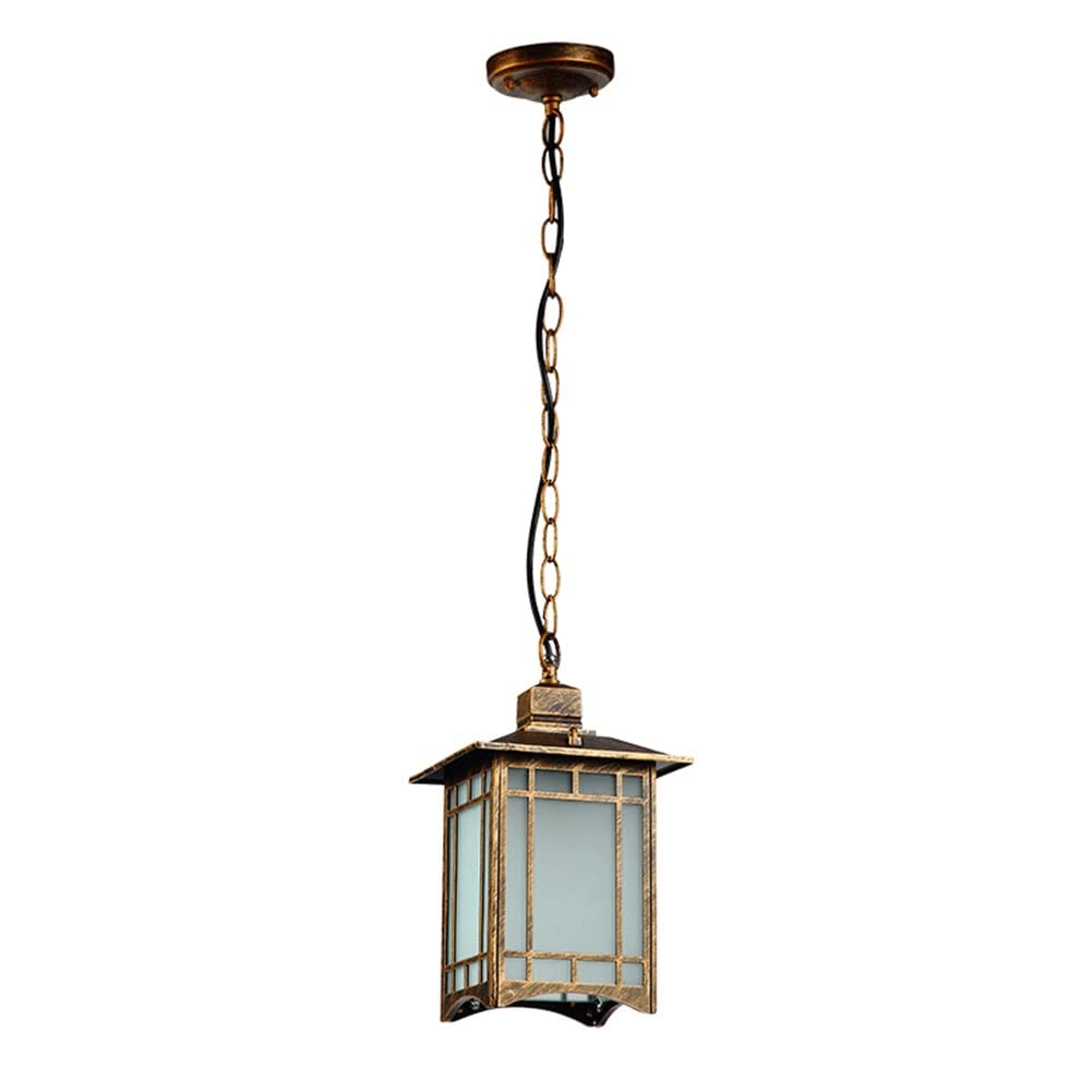 XCFTYRU Outdoor Pendant Lights， Droplight Lights Fixture Lantern Porch Kitchen Patio Garden Yard Entryway