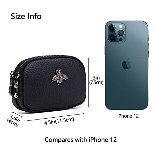 imeetu (Bundle of 2 Sets) Small Women Coin Pouch Wallet and Credit Card Holder3