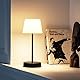 REMEMBER Oscar Pure, dimmbare LED Tischleuchte mit Akku, Indoor & Outdoor, Höhe 33,5 cm, USB Lampe mit Touch-Dimmer, 80h Leuchtdauer - LT01