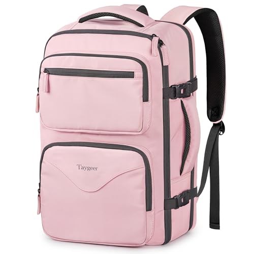 Taygeer 18 x 14 x 8 Inches Personal Item Bag, Travel Personal Item Bag with Water Bottle Pocket &...