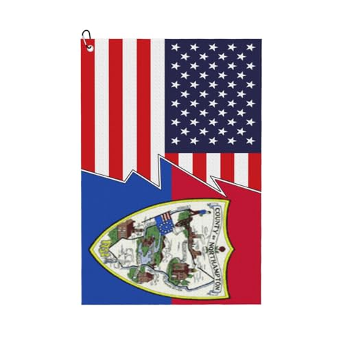 MCSVCH Northampton PA & US Golf Towel 24