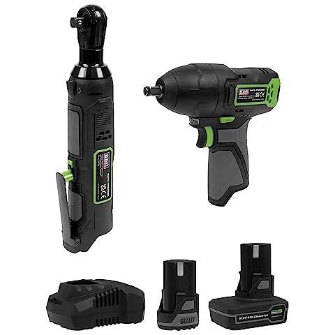 Sealey SV10.8 Impact Wrench & Ratchet Kit Cover