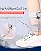 ntumLeap Foot Drop Orthosis Can Wear Shoes Ankle Foot Brace Splint Supports Stroke Hemiplegia Sleeping Immobilizer Stabilizer,S,L