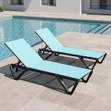 Domi Aluminum 2-Piece Chaise Set