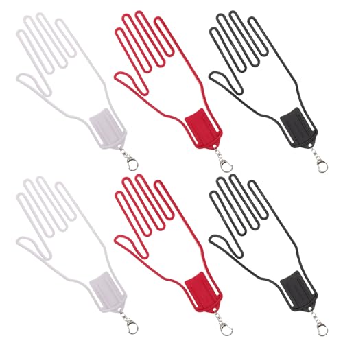 Soportes para guantes de golf moldeadores y secadores pack de 6 de plastico resistente