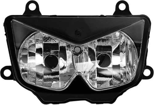 Phares pour moto Kawasaki Z1000 antibuée avec lentille haute transparence en polycarbonate