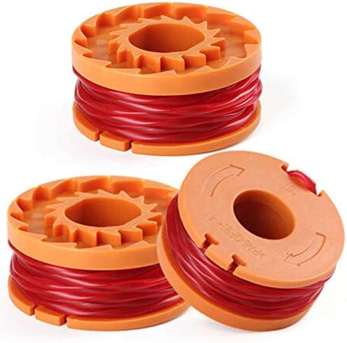 3 Pcs Replacement Strimmer Spool & Line for Argos McGregor 18v MCT2X1825 CLGT18LG/1 WX150