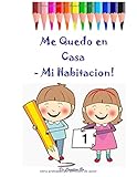 bob marley muerte real  Me Quedo en Casa - Mi Habitacion!: Un cuaderno de actividades para niños de 3 a 8 años - páginas para colorear, hojas de trabajo, sopa de letras facil y mucho mas
