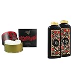 Maja Perfumed Talcum Powder Keeps Skin Dry and Fresh, White, 5.3 Oz Box and 2-Pack 7 Oz Each