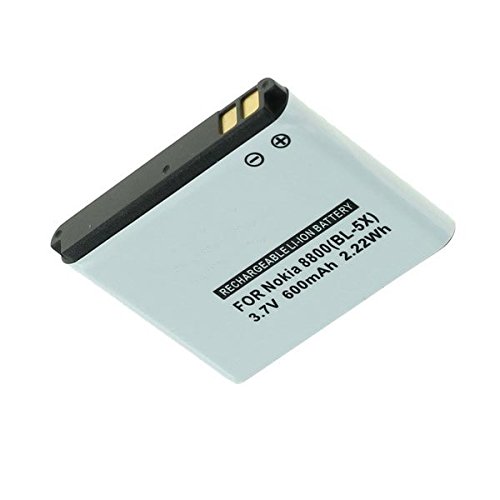 Batería para móvil Nokia 8800, 8800 Sirocco Edition (BL-5X) Cover