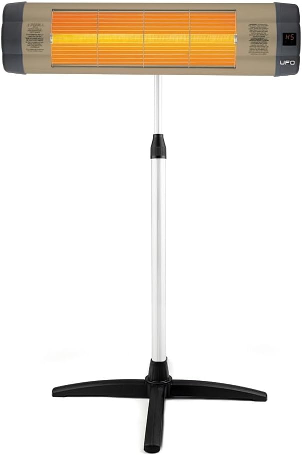 UFO UK-15 Heater with Telescopic Stand, Adjustable Stand, Remote Control