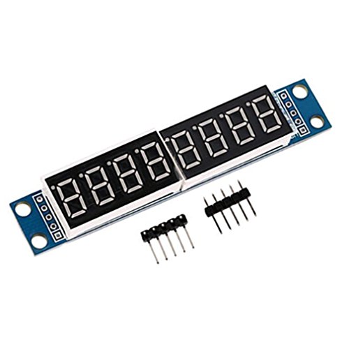 Image of HiLetgo 2pcs MAX7219 8-Digital Segment Digital LED Display Tube for Arduino 51 /AVR /STM32