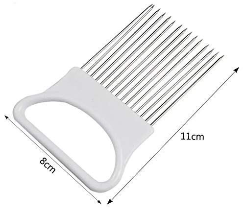 Suporte Fatiador Cortador Cortar Cebola Tomate Pepino Legume - Unidade