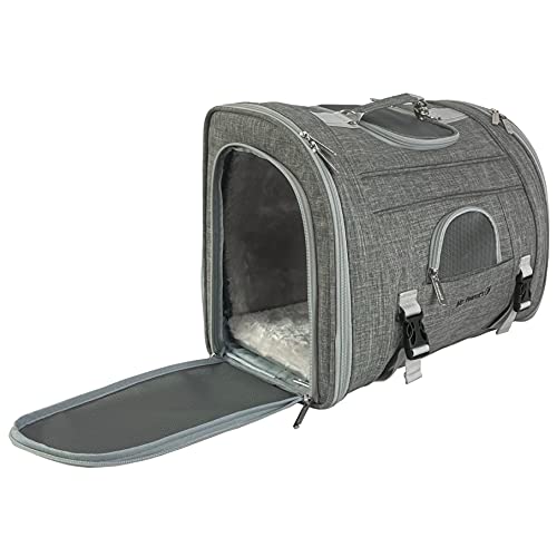 Mr. Peanut's Monterey Series Convertible Backpack Airline Approved Pet Carrier for Small Pets, Please Check Sizing - Image 6