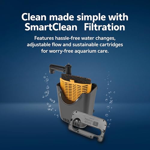 Aqueon Aquarium Starter Kit with Smart Clean Filtration and LED Lighting, Freshwater and Saltwater Fish, 20-Gallon - Image 5