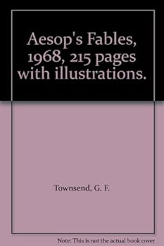 Hardcover Aesop's Fables, 1968, 215 pages with illustrations. Book
