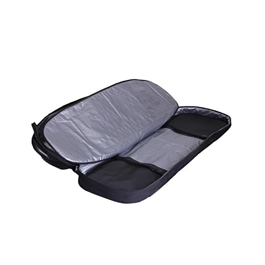 Driver13 ® Wakeboardbag No.02 Tasche Kiteboardtasche für Dein Kiteboards mit Rucksacksystem 150 cm schwarz