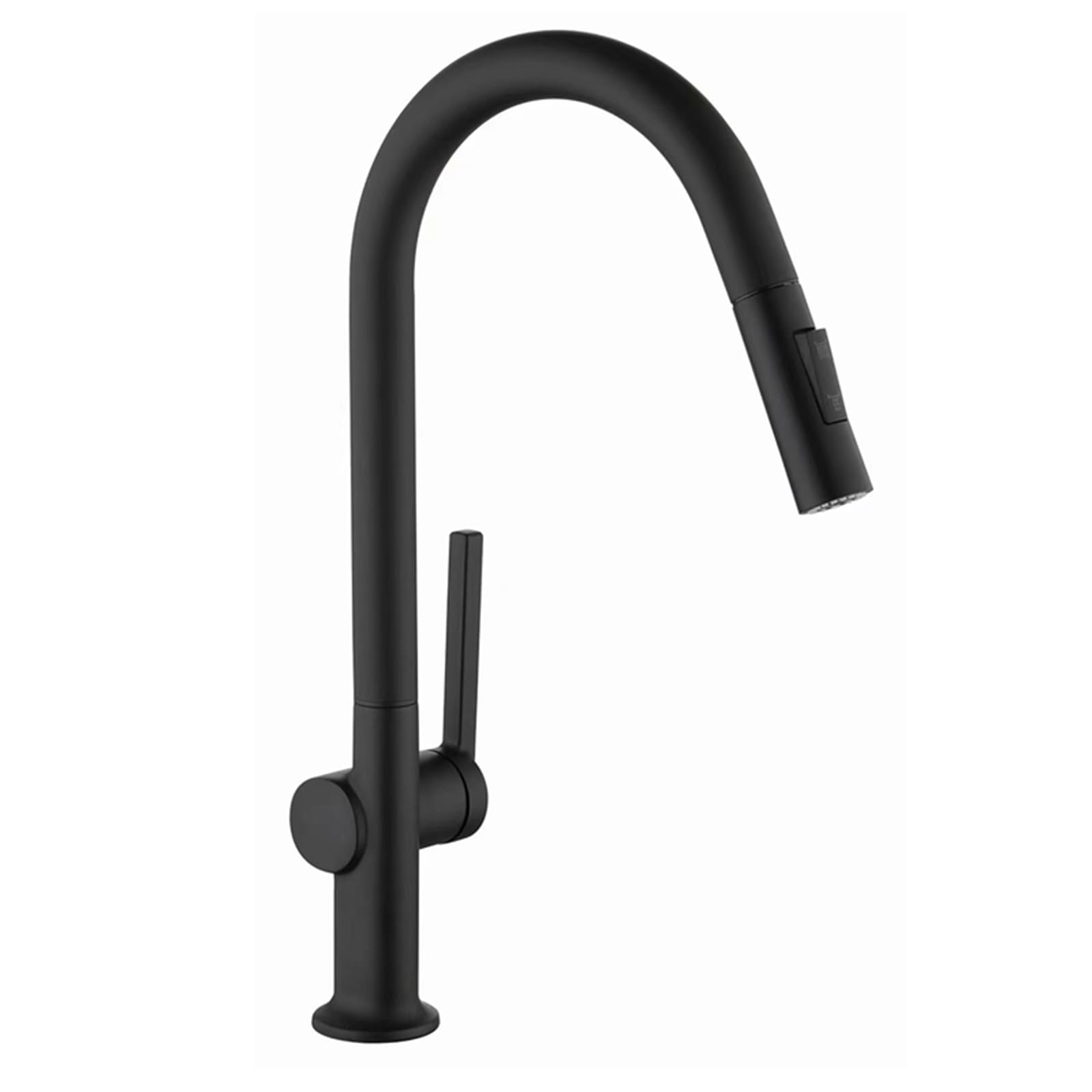 ZYCHSJXA Kitchen Sink Faucet, Water Tap Spray Head 360 Swivel Sprayer Nozzle Taps Mixer Brass Black