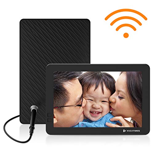 VUCATIMES WiFi Digital Picture Frame - V7 7inch AWS Cloud Picture Frame IPS