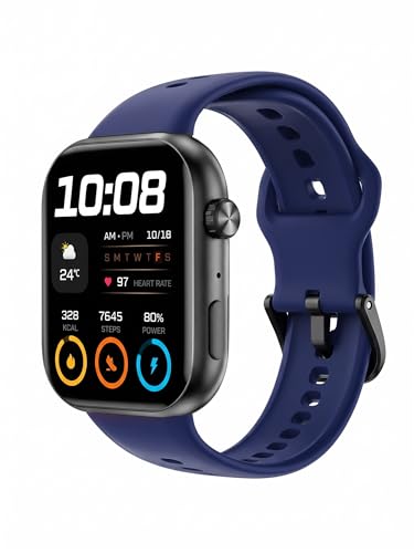 Dl3 Mobilak Silicone Bracelet for HONOR Choice Watch 2i Strap, Soft Silicone Sport Replacement Strap for Women/Men, Adjustable Waterproof Sports Band for HONOR Choice Watch 2i