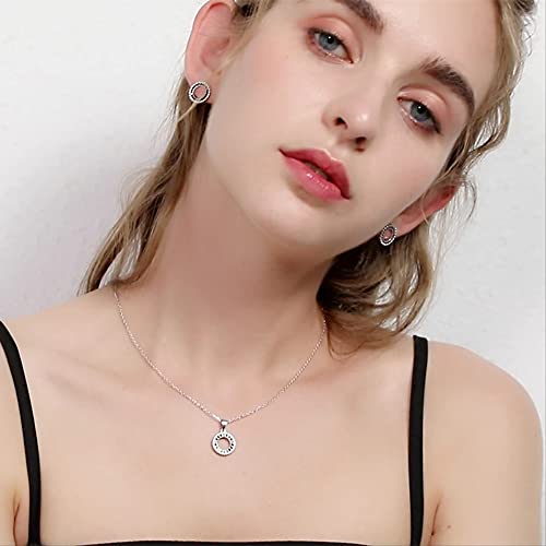 Bijoux fins de fiançailles ronds en orfèvrerie durable de 2.9g - 5