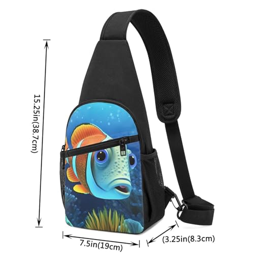 Mochila Sling Crossbody para Hombre y Mujer miniatura 3