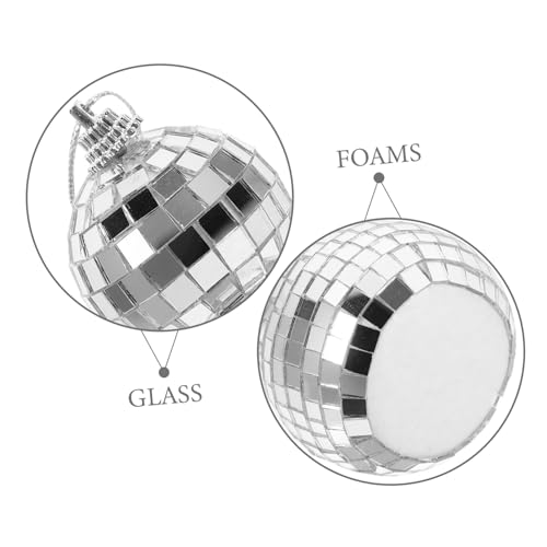 Llavero para bola espejada STOBAZA, efecto espejo, decoración para fiestas miniatura 3