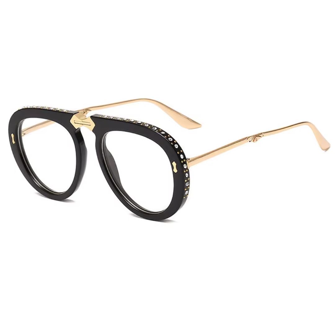 Lunettes de soleil pliables de luxe et tendance UV400