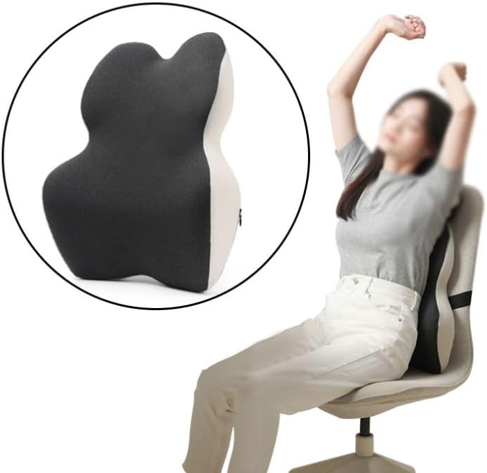 The Breathable Polyester Lumbar Support Pad Car Offices is Suitable for All Seasons