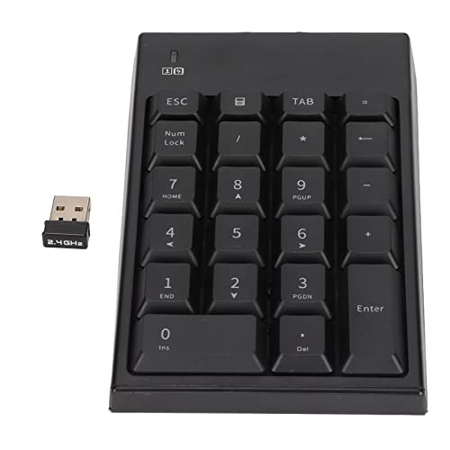 Teclado numérico para computadora portátil inalámbrico de 22 teclas 6