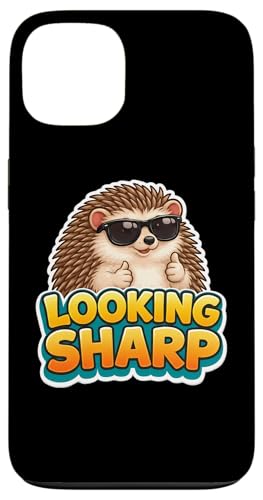 Looking Sharp Quills Hedgehog Owner Erinaceinae �T���O���X �X�}�z�P�[�X iPhone 13 �p