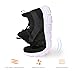 AOE Womens Fashion Running Walking Shoes Ultra Lightweight Breathable Mesh Tennis Shoes Non Slip Athletic Workout Gym Sneakers Black White 7.5women / 6.5men