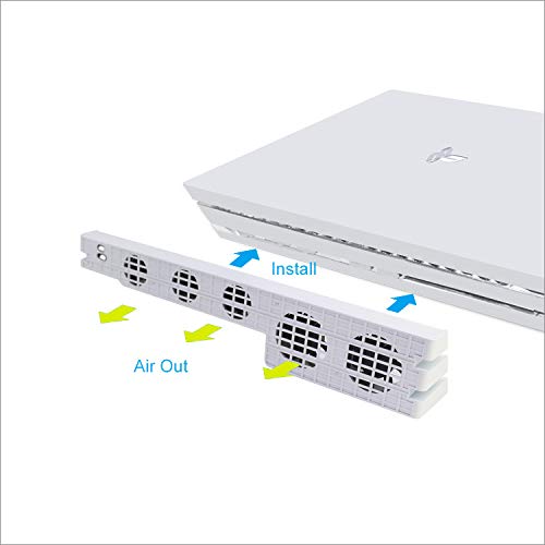 Amazon | PS4 PRO用の冷却ファン、外部温度制御冷却ファン、PS4Proに  